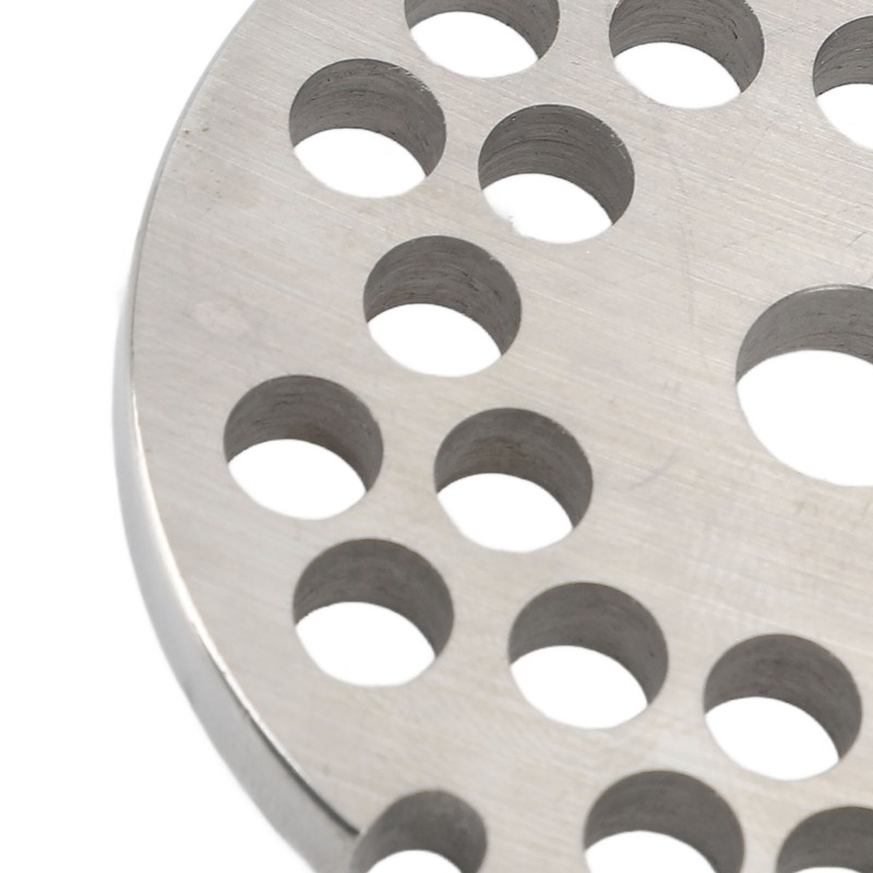 2pcs Meat Grinder Plate Disc Blade Sharpness Blade Rustproof Reusable