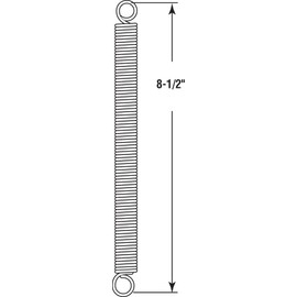 Prime-Line Products SP 9635 Spring, Extension, 5/8-Inch by 8-1/2-Inch - .080 Diameter