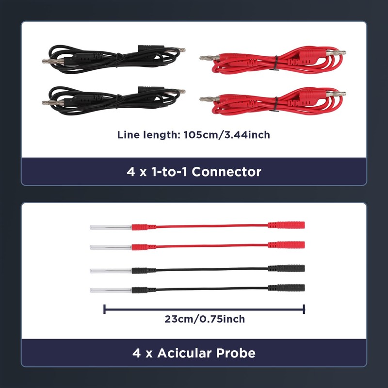 LUTIFIX 68PCS Automotive Circuit Test Leads Kit,Multimeter Terminal Test Leads