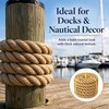 Natural Hemp Rope - 2 Inch x 50 Feet -