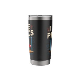 I Love Physics Newton's Cradle Science Fun Stainless Steel Insulated Tumbler