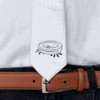 Azeeda 'Robot Vacuum' White Tie/Necktie with Gift Box (AT00013643)