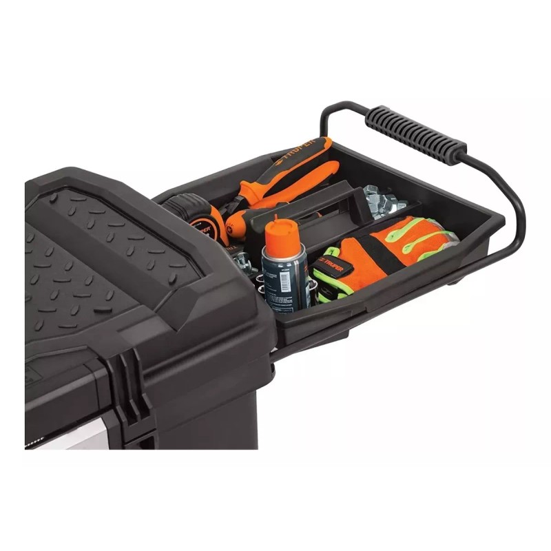 Husky Caja Organizador Herramientas Grande Con Llantas Resistente