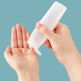 Travel portioning containers, empty cosmetic bottles, hand cream portioning containers, tubes 30ml 50ml / 여행용 소분용기 화장품 공병 핸드크림 소분 용기 튜브 30ml 50ml