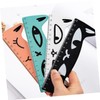 Operitacx Unique Wooden Cat Ruler 4pcs Set Precision Measuring Tool