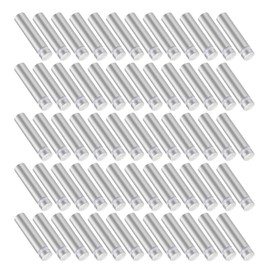 Zreneyfex 60 Pcs 1/2x2 Inch Stainless Steel Standoff Screws Mounting Glass Hardware Advertising Wall Standoff Sign Holders Screws for Hanging Acrylic Picture Frame