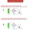 19mm Momentary Push Button Switch, APIELE 10A 1NO Stainless Steel