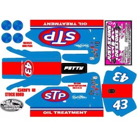 Losi 1RC MIDGET WRAP RICHARD PETTY THEME
