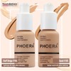 Phoera Foundation Full Coverage Makeup Set - Includes Buff Beige