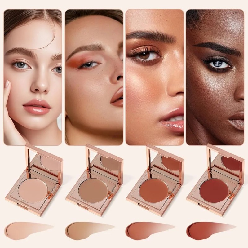 Corrector De Ojeras Cc Con Pincel 2025 Cobertura Natural