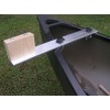 Canoe Trolling Motor Mount Bracket with Aluminum Crossbar and Solid