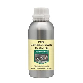 DEVPRAYAG DEVPRAYAG Pure Jamaican Black Castor Oil (Ricinus communis) 300ml (10 oz)