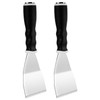 Mister Rui Bent Heavy Duty Scraper, 2 Pack, 3" Bent