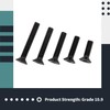 Ewwtrey 160 Pcs M6 Screws Set, Countersunk Head Hex Socket
