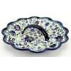 Polish Pottery Deviled Egg Platter, Round Deviled Egg Tray, Deviled
