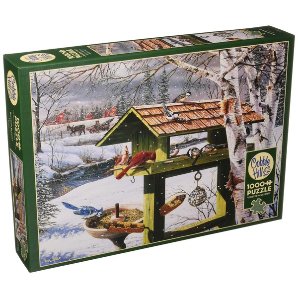 Cobble Hill 1000 Piece Puzzle - Backyard Banquet - Sample