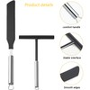 WEIWUXIAN Set of 2 Baking Cooking Baking Tools, Stainless Steel