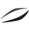 2Pcs Headlight Eyebrow Left Right Fade Proof Front Headlight Eyelid