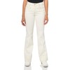 ARIAT Women's High Rise Larissa Slim Trouser, Ecru, 28 Long