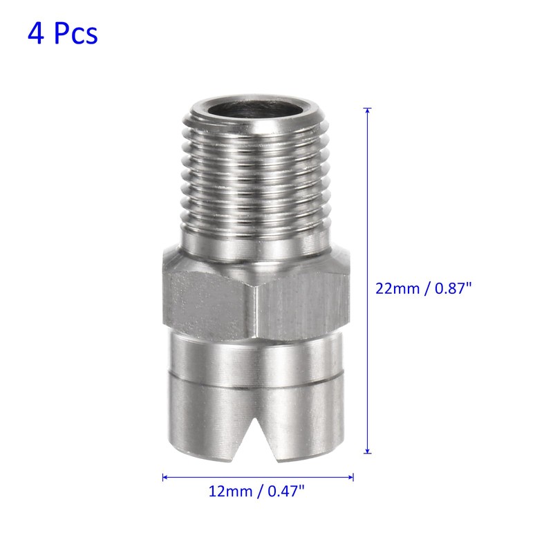 M METERXITY 4 Pack Flat Fan Spray Tip - 95