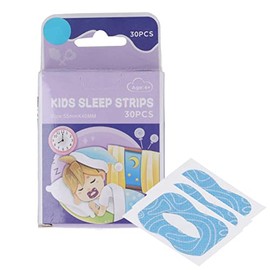 Jiawu Tiras para Dormir 30Pcs, Cintas Bucales para Niños para Dormir Bucal para los Ronquidos Ayuda para Dormir con la Boca para Mejorar la Respiració