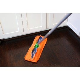 Xanitize Fleece XL Sweeper Mop Refills for Swiffer X-Large - Reusable, Dry Duster, for Hardwoods, Laminates - 5-Pack Rainbow II