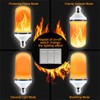 SZXJY Upgraded LED Flame Light Bulbs, 4-Mode Flickering Light Bulbs