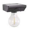 Solar Bulb Lamp Waterproof Decorative LED Shed Tungsten Bulb Wall