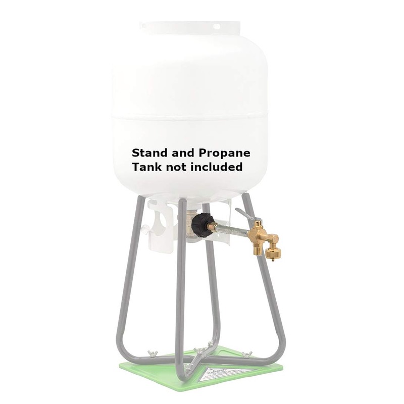 Flame King Propane Refill Fitting Adapter Valve for 1LB Camping