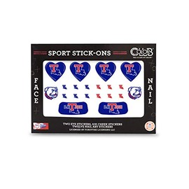 Color Club Sport Stick-Ons, Louisiana Tech, 20 pc