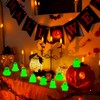 80Pcs Mini Luminous Ghost Figurines 6 Style Glow in The