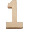 Create Crafts 26629 Creativ 20 cm 1-Piece Papier Mache Number
