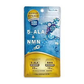 [Japanese NMN] 25 mg "5-ALA   NMN 30 grains" per grain of domestic 5ALA cost-effectiveness maximum 5ALA is used for research 5-ALA and NMN into one grain...