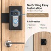 Anti-Theft Video Doorbell Mount,AHBTEYM Mount No Drill Bracket Holder Accessories
