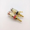 WANGCL Speaker Banana Plug Terminal Banana Clamp Banana Clamp for