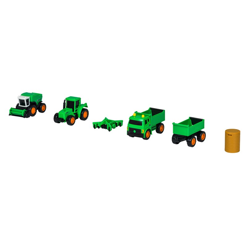 Nikko 20384 Set Mini Farm Vehicles