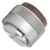 Coffee Distributor Tamper Constant Pressure 304 Stainless Steel Wood Handle