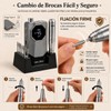 Esmerl para Uñas Eléctrica,Drill para Uñas Profesional 45000 rpm de