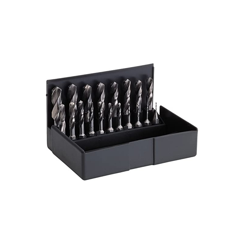 Völkel 67100 Twist Drill Bits Set of HSS-G, 0 V,