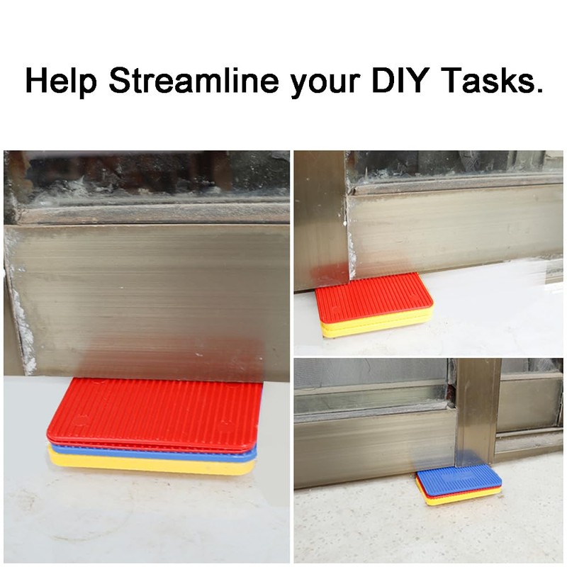 DBOO 28mm x 100mm Flat Plastic Glazing Packers 60 Pcs