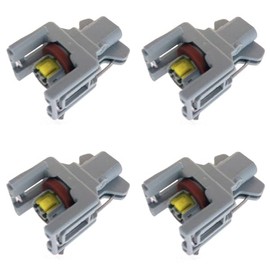 Greenspirits Car Replacement Plug - Diesel Injector - DELP 240PC024S8014 (4 x Female) DJ70229A-3.5-21 Compatible with Mercedes Delphi Injectors A6460700987 EJBR04201D
