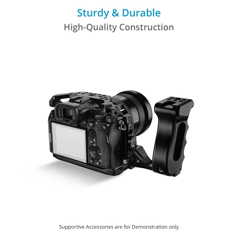 PROAIM SnapRig Side Handle for Camera Cage/Rigs. Ergonomic Design with