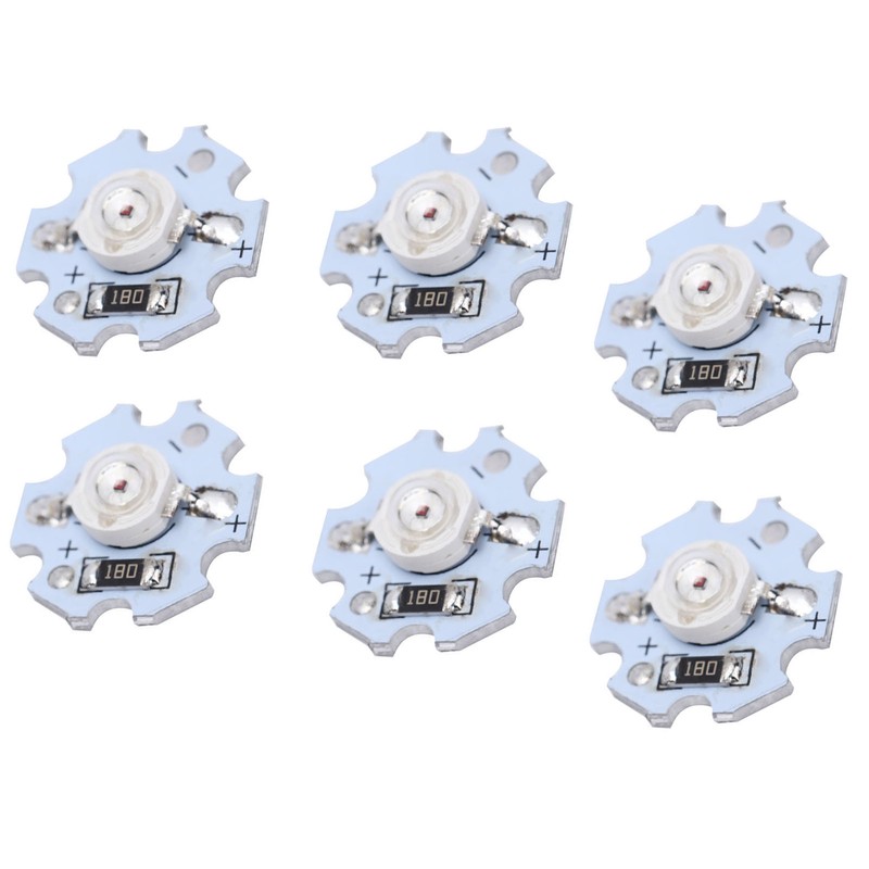 25Pcs 0.5W 5V High Power LED Lamp Bead Light Source