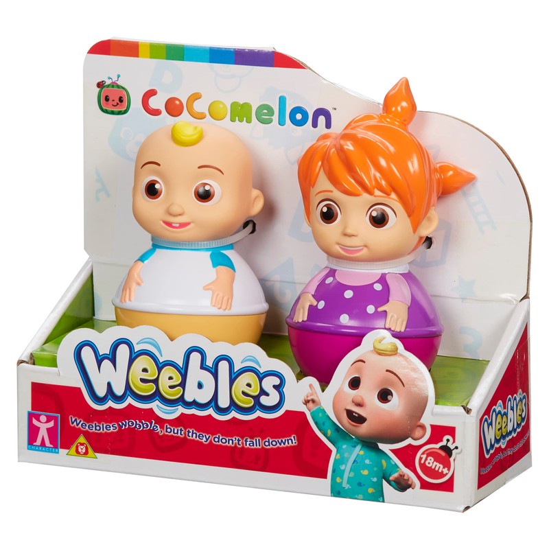 Weebles Commelon Asst Set of 2 Figures