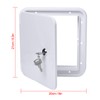 RV Trailer Electric Power Cord Cable Hatch with 2 Keys,