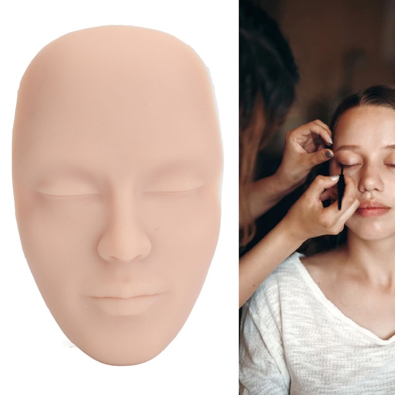 Makeup Practice Face Kit 3D Realistic Full Face Practice Broad