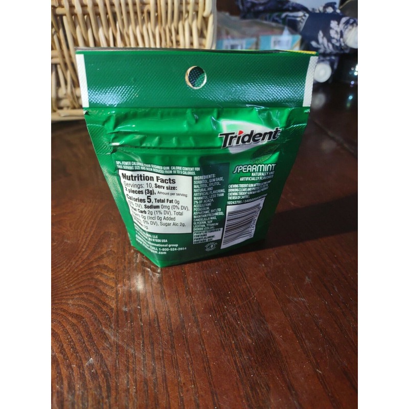 Trident Spearmint 20 Pieces
