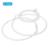 PATIKIL 4 Inch E26 E27 Lamp Shade Ring Frame with
