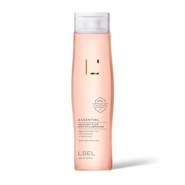 L'BEL - Essential Agua Micelar Desmaquillante con Efecto Iluminador 180 ml, Agua Micelar con Vitamina C, Antimanchas y Desmaquillador, Limpieza Profunda de la Piel, Uso de Día y de noche