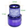 2 Pack HEPA Replacement for Dyson V11 Filter Compatible with